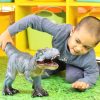 Jumbo Animals Talking Turtle | Jumbo T-Rex Toy Blue - 23 Inch - Perfect For Small World Play